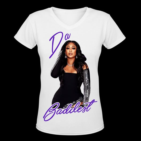 Da Baddest short sleeve women T-Shirt